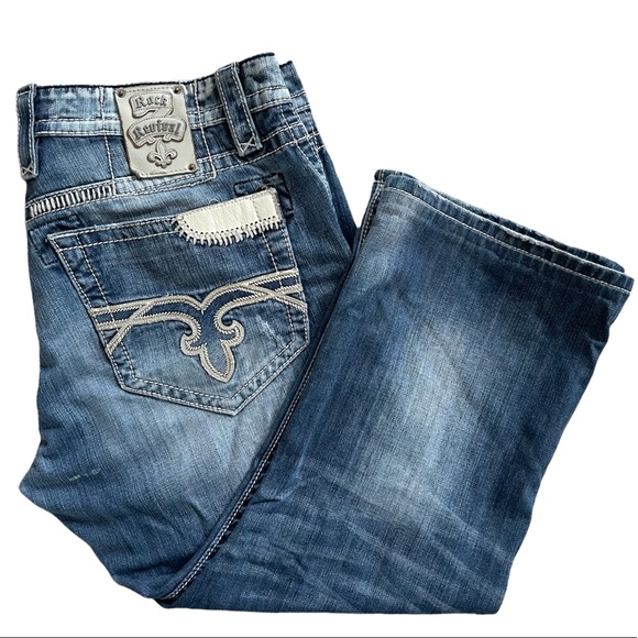 Rock Revival Liam Boot Jeans 38 